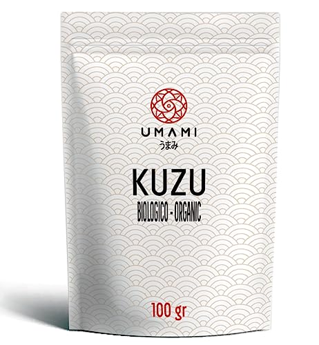 Umami Kuzu BIO Japonés - 100 gr - Producido en Japón de forma tradicional, excelente por sus beneficios para la salud y también como espesante