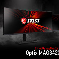 MSI presentará en el CES 2020 el monitor Optix MAG342CQR: el primero con curvatura 1000R y 100 Hz