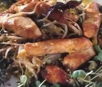 Pollo con soja