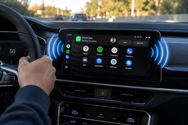 Mensaje En Android Auto