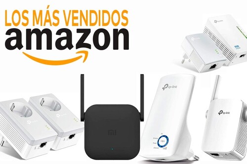 Estos repetidores WiFi y PLCs salen más baratos en Amazon y son los más vendidos
