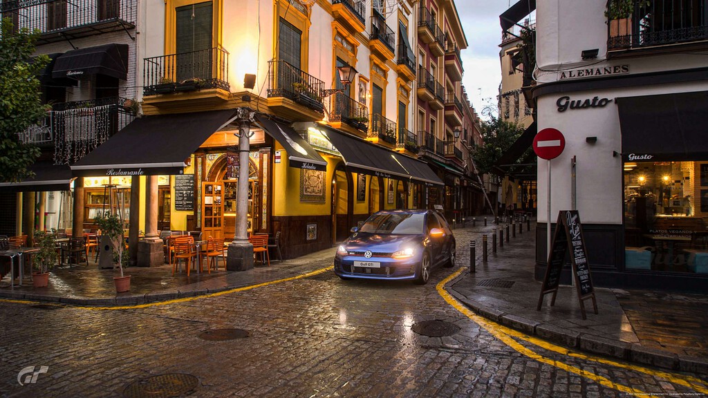 Parece una fotografía real del centro histórico de Sevilla, pero no lo es Parece una fotografía real del centro histórico de Sevilla, pero no lo es