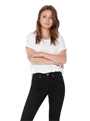 Only Onlmoster S/s O-Neck Top Noos Jrs Camiseta