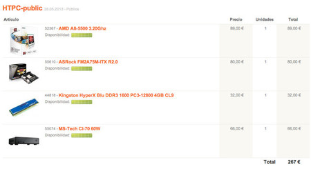 Guía para montar un HTPC. Paso 3: la compra