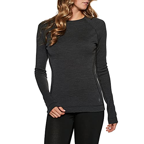 Smartwool Classic Thermal Merino Capa de Base Superior para Mujer Charcoal Heather M