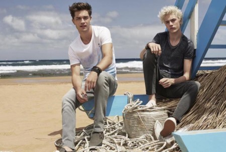 Mavi presenta su campaña de verano con Lucky Blue y Francisco Lachowski como protagonistas