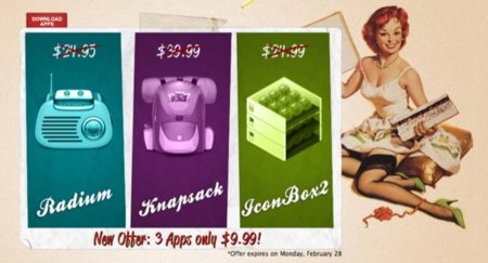 Bundleecious, tres aplicaciones con clase por 9,99 dólares