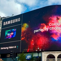 Un gran televisor se merece una promoción a lo grande: Samsung toma las calles para que todo el mundo conozca sus Micro RGB