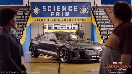 Audi e-Tron GT comparte la pantalla grande en Spider-man: Far From Home