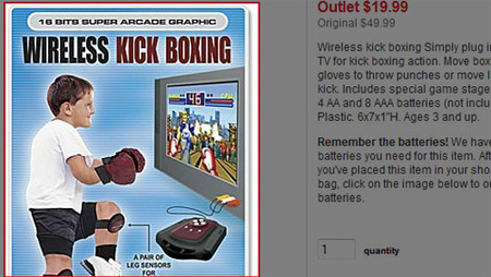Imagen de la semana: menudo desastre para el Wireless Kick Boxing