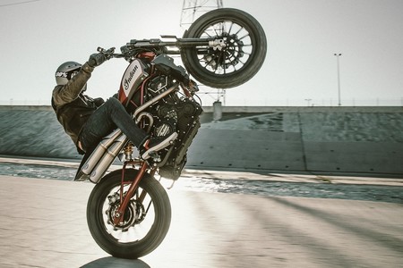 La flat tracker de tus sueño podría ser real si la Indian Scout FTR1200 Custom llega a la producción
