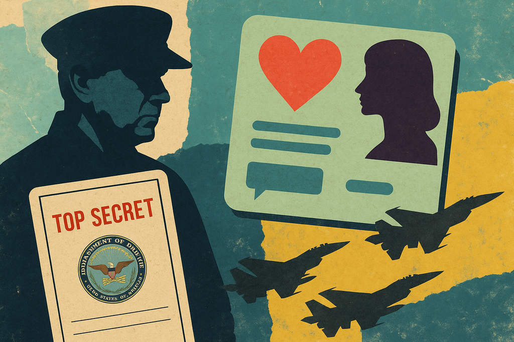 Tenía autorización 'Top Secret' en las Fuerzas Aéreas de EEUU… y una falsa 'enamorada' en una app de citas a la que le contaba todo 