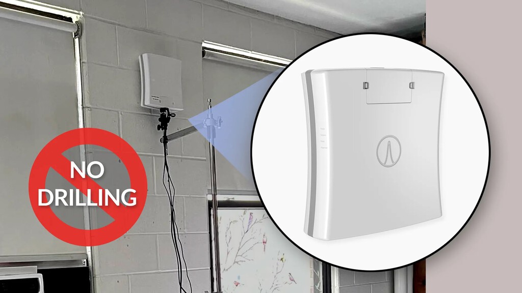 Este invento quiere acabar con el WiFi rebelde: conecta dos salas a 2,5 Gbps a través de la pared, sin taladros ni cables Ethernet 