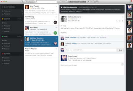 FrontApp, un gestor de correos orientado a grupos de trabajo