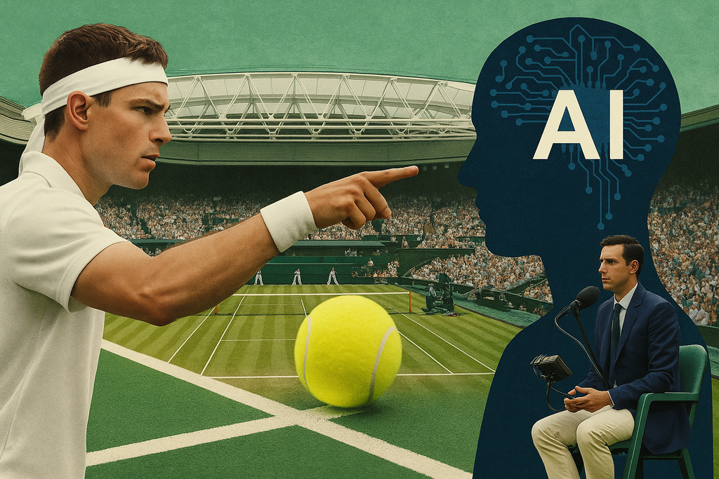 "No creo que sea 100% preciso". Wimbledon suprime la figura del juez de línea en favor de la IA y cosecha multitud de críticas 