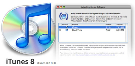 Apple lanza iTunes 8.2, preparando el camino para el iPhone OS 3.0