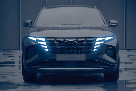 El Hyundai Tucson 2021 se asoma en estos teasers, con un diseño sin miedo a la polémica