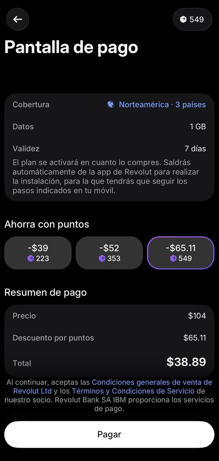 Revolut Mexioc Datos Moviles