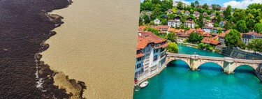 Nem poluição, nem sujeira: a verdadeira razão pela qual a água dos rios na Suíça é azul e no Brasil é marrom 