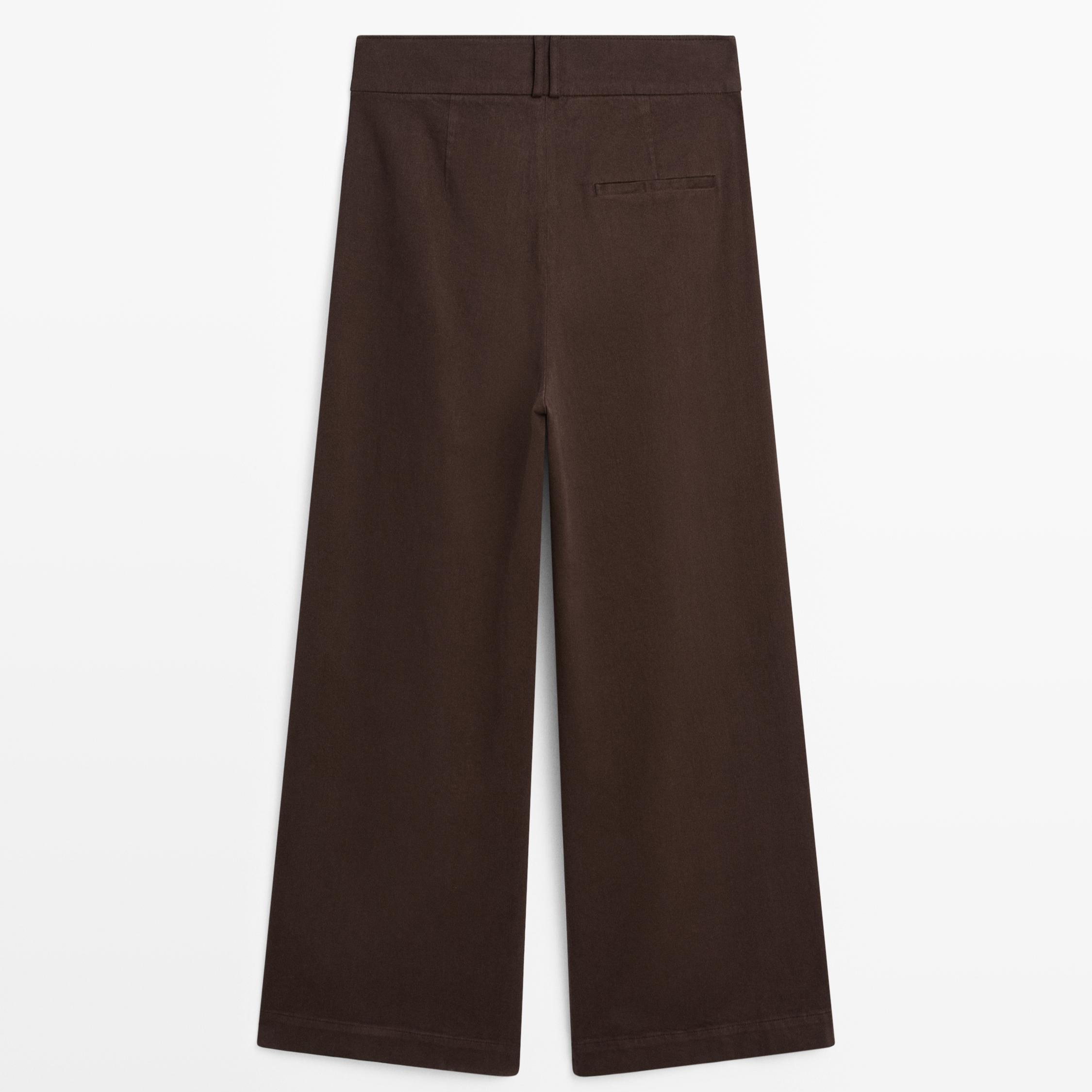 Pantalón wide leg tiro alto
