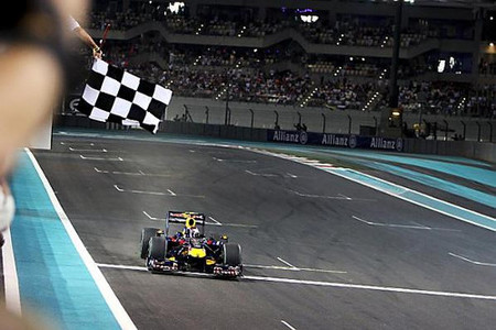Sebastian Vettel gana la primera carrera de la Fórmula 1 en Abu Dhabi y se proclama subcampeón