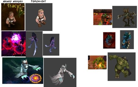 'Armed Heroes Online' vs. 'Torchlight', ¿otro caso más de "copypaste" chino?