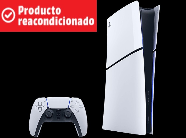 Sony PlayStation 5 Slim Digital Edition, 1 TB SSD, 4K, 1 mando, Chasis D