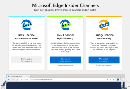 Ya puedes descargar y probar el nuevo Microsoft Edge basado en Chromium