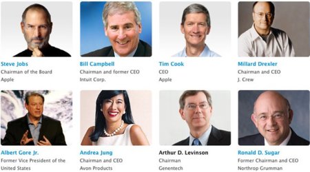 Un vistazo al nuevo consejo de administración de Apple