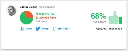 Window Y Justinbieber S Audit Twitter Audit Audit Your Twitter Followers