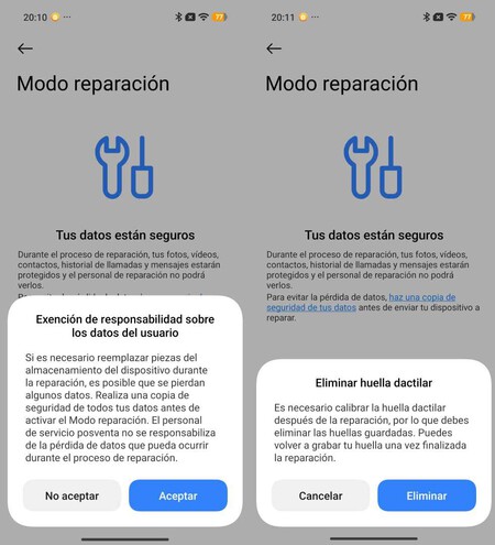 reparacion hyperos