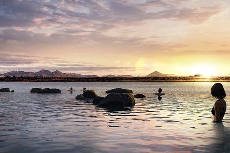 Islandia abrirá una piscina termal infinita (y con bar)