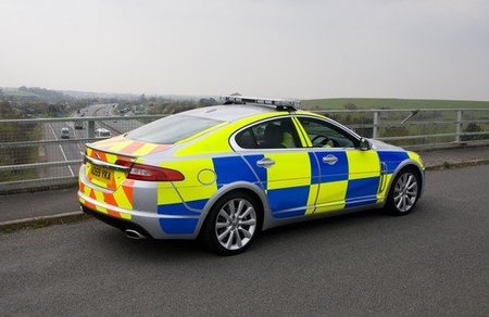 Jaguar XF policia britanica