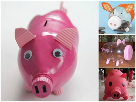 ¿No tienes hucha para tus ahorros? Hazte una en estos días de fiesta