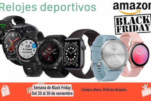 Las 23 mejores ofertas en relojes deportivos Samsung, Huawei y OPPO en el Black Friday de Amazon