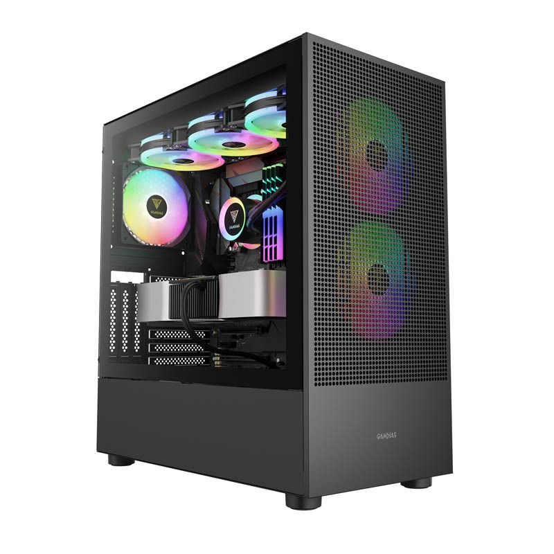 COOLPC Gamer V - Ryzen 7 5700X3D / GeForce RTX 4060 Ti 8Gb / 16GB DDR4 3600Mhz / NVMe 1Tb / W11P
