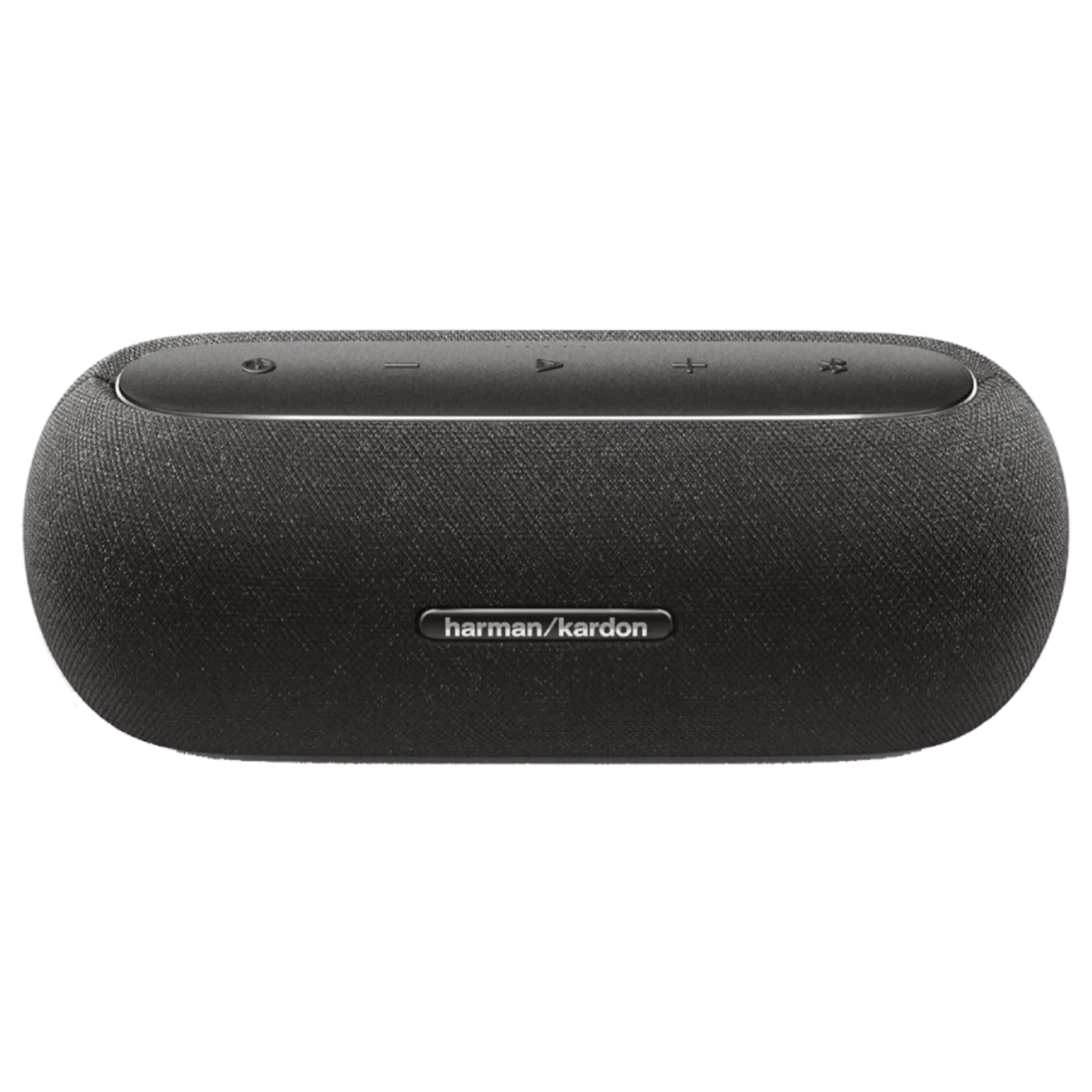 Altavoz inalámbrico - Harman Kardon Luna, 55 W, Bluetooth, Autonomía 12h, USB-C, Negro