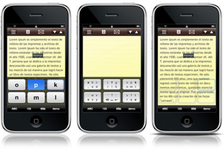Tiki'Notes, un teclado virtual en pantalla con seis teclas