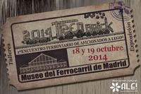 ALE! organiza TRENBrick para celebrar el 30 aniversario del Museo del Ferrocarril de Madrid