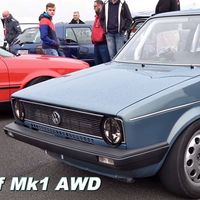Y esto es un Volkswagen Golf Mk1 de 1.000 caballos alcanzando 308 km/h 