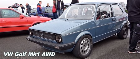 Y esto es un Volkswagen Golf Mk1 de 1.000 caballos alcanzando 308 km/h