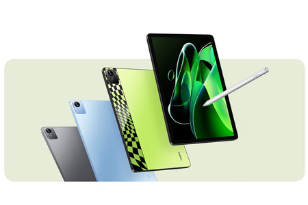 Realme Pad X: la tablet de Realme más ambiciosa tiene pantalla 2K, Snapdragon 695 y stylus