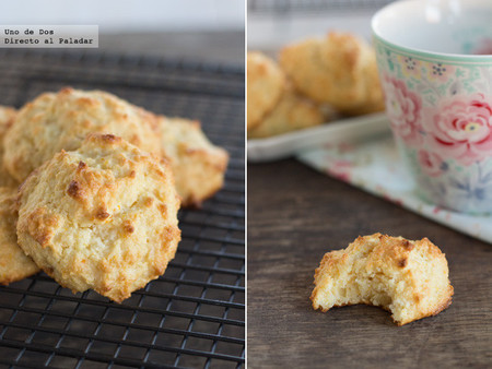 Delicias de coco y naranja al horno. Receta
