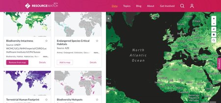 Conoce el planeta a fondo gracias a esta web con más de 200 mapas interactivos 
