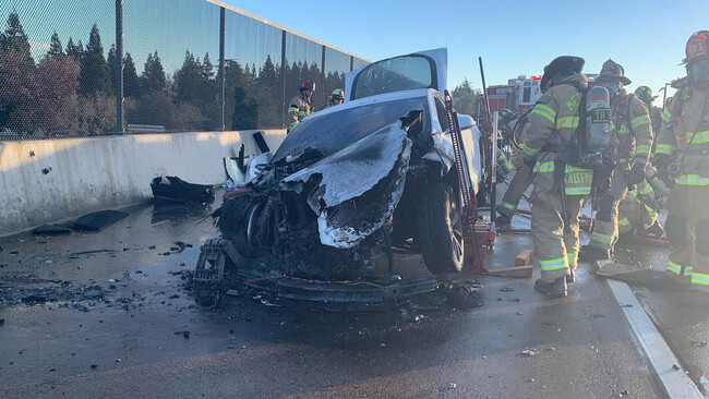 Sacramento Metropolitan Fire District Tesla 4