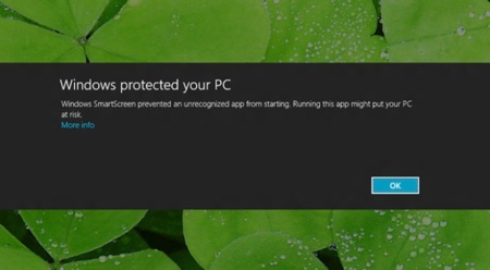 Microsoft sabrá qué programas instalas en Windows 8 mediante SmartScreen, aunque podremos desactivarlo