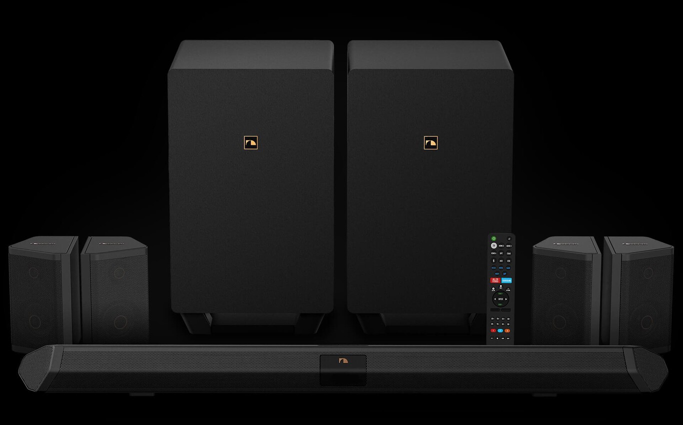 Marshall Speaker Nakamichi Shockwafe Ultra Soundbar Dolby