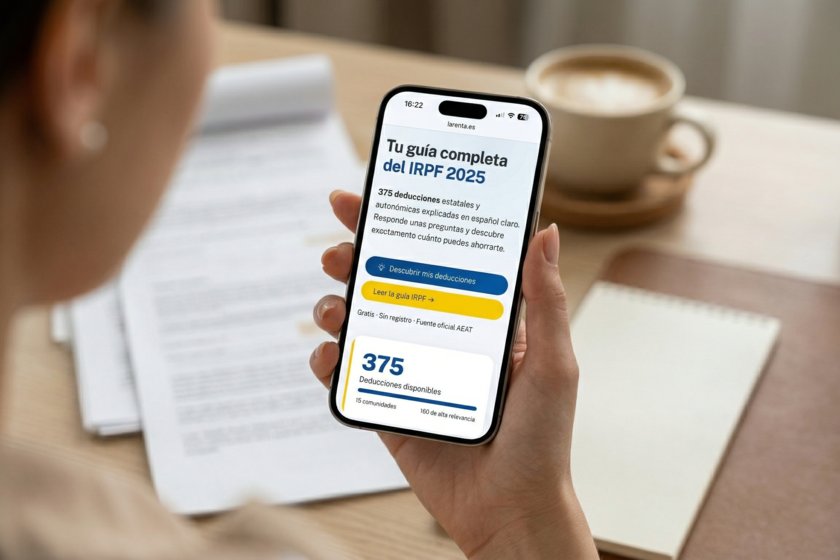 Por fin he conseguido aclararme con las deducciones de la Renta 2025. La clave es un buscador gratis que funciona en el móvil