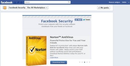 Facebook Anti-Virus Marketplace, descargas gratuitas de antivirus para nuestros equipos