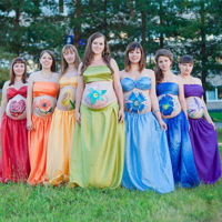 Una foto para la esperanza: los bebés "arco iris" son los que llegan después de un aborto o un bebé nacido sin vida